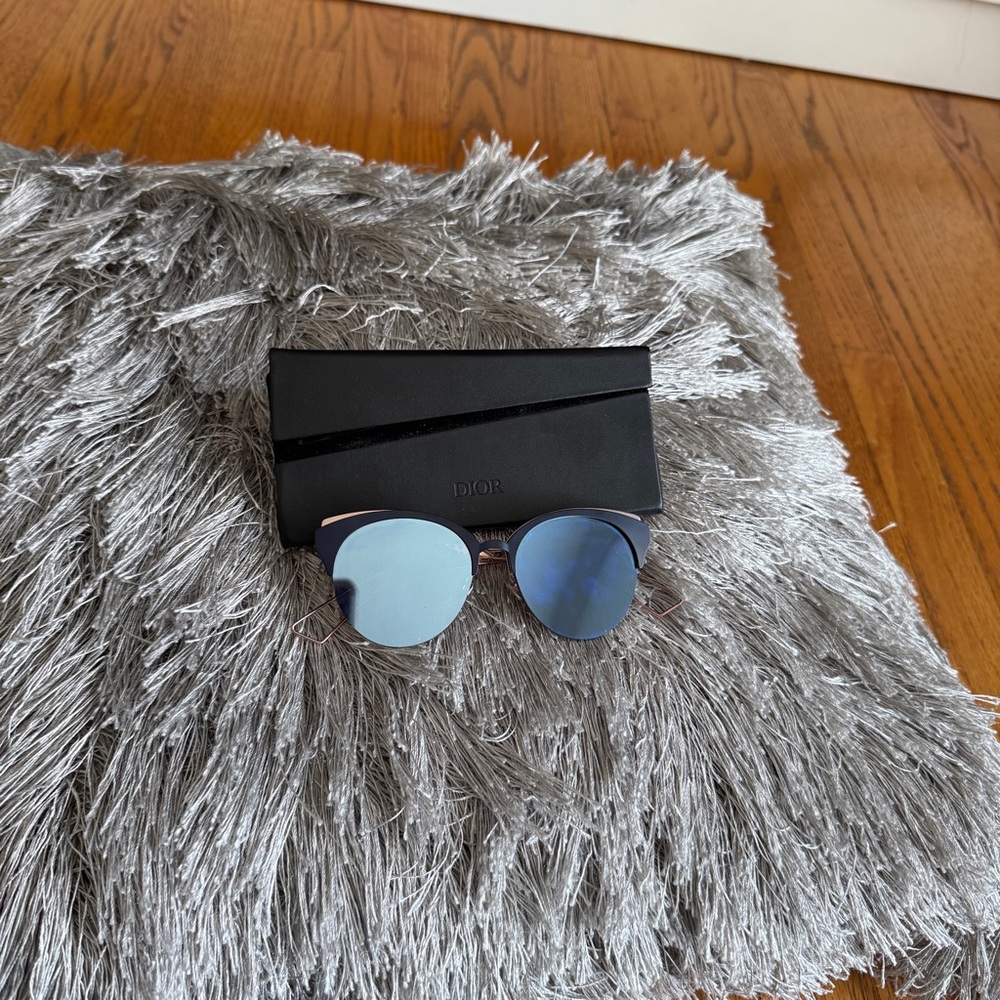 Dior Sunglasses with Blue Lenses
